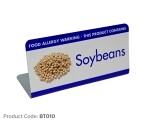 Buy Soybeans Allergy Buffet Tent Notices from Smart Hospitality Supplies