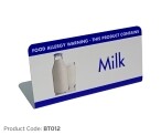 Buy Milk Allergy Buffet Tent Notices from Smart Hospitality Supplies