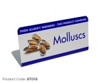 Buy Molluscs Allergy Food Buffet Tent Notices from Smart Hospitality Supplies