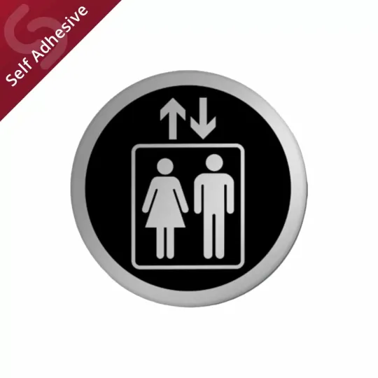 Lift Door Sign Disc