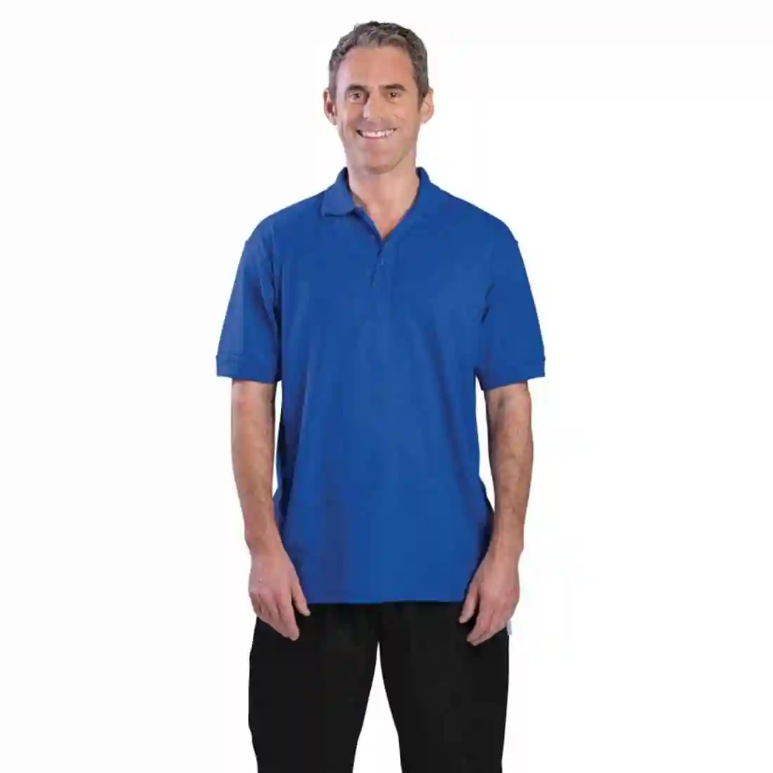 Unisex Polo Shirt Royal Blue XL