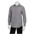 Chef Works Chambray Mens Long Sleeve Shirt Grey S