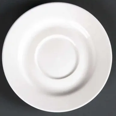 Lumina Fine China Round Saucers 143mm