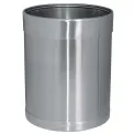 Bolero Stainless Steel Waste Paper Bin