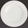 Royal Porcelain Classic White Wide Rim Plates 280mm