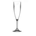 BBP Polycarbonate Champagne Flutes 200ml CE Marked at 175ml