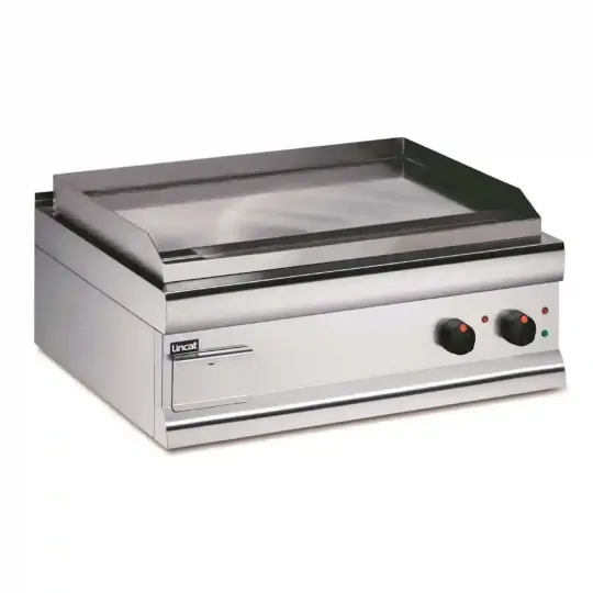 Lincat Silverlink 600 Machined Steel Electric Griddle Dual Zone 750mm Wide GS7/E