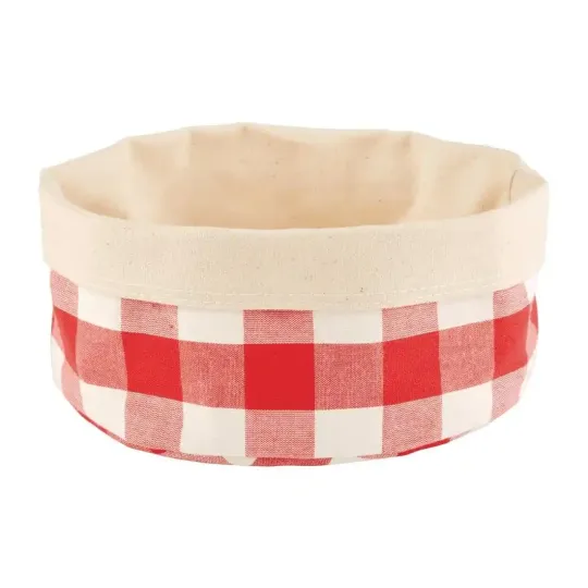 APS Bread Basket Round Large Red
