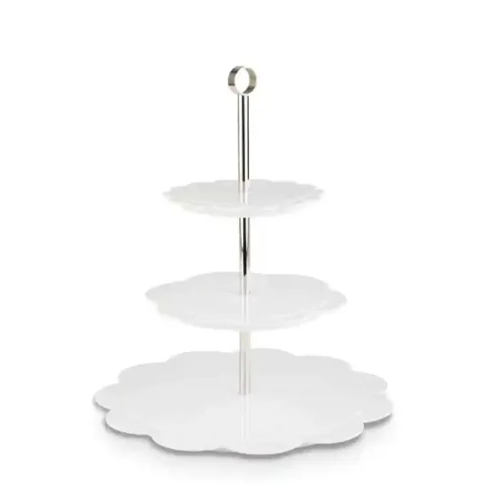 APS Plus Bakery Afternoon Tea Stand White