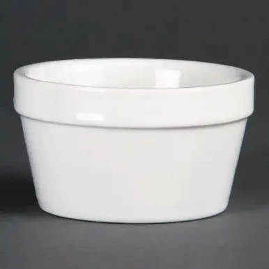 Olympia Mediterranean Ramekins White 95mm