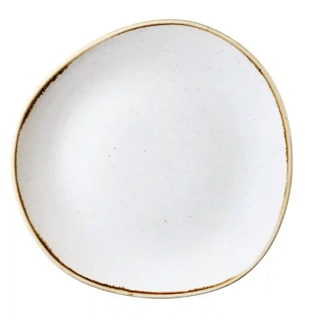 Churchill Stonecast Round Plate Barley White 286mm