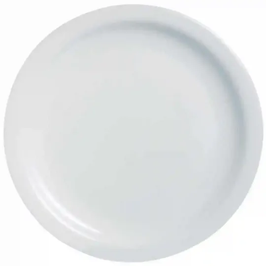 Arcoroc Opal Hoteliere Narrow Rim Plates 193mm