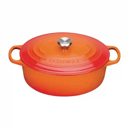 Le Creuset Cast Iron Oval Casserole 29cm 4.7L Volcanic