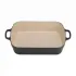 Le Creuset Cast Iron Roaster 33cm 4.9L Satin Black