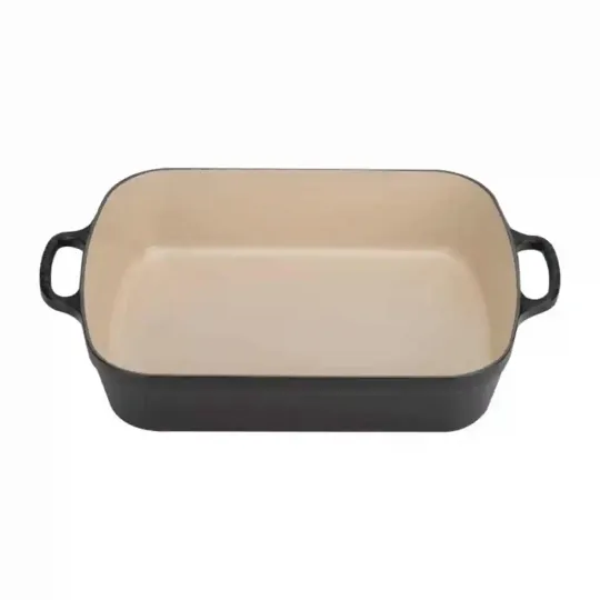Le Creuset Cast Iron Roaster 33cm 4.9L Satin Black