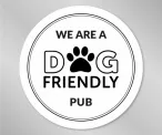 We are a Dog Friendly Window Sticker - Smart Hospitality Supplies