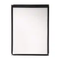 Olympia American Style Menu Cover Black A4