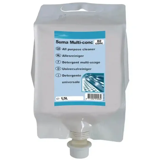 Suma D2 Multipurpose Cleaner 1.5 Litre (Pack of 4)