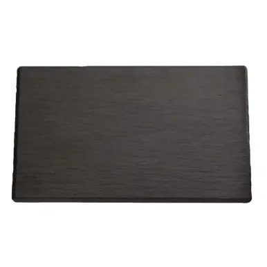 APS 1/4GN Slate Melamine Platter