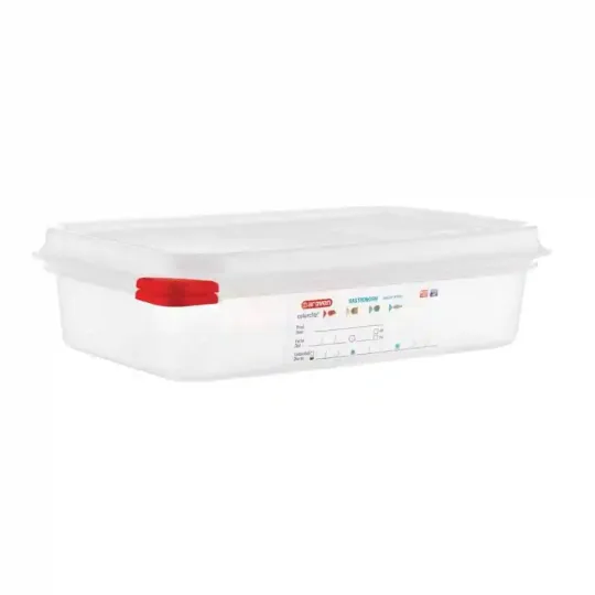 Araven 1/4 GN Food Containers 1.8Ltr with Lid