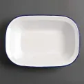 Olympia Enamel Dishes Rectangular 280 x 190mm