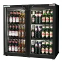 Autonumis EcoChill Double Hinged Door 3Ft Back Bar Cooler Black A215189