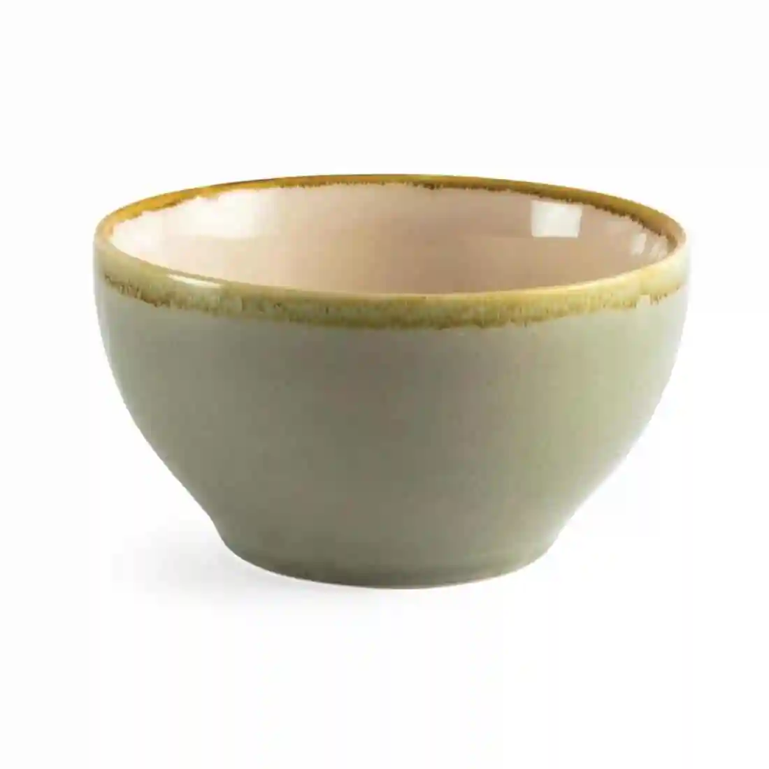 Olympia Kiln Round Bowl Moss 140mm