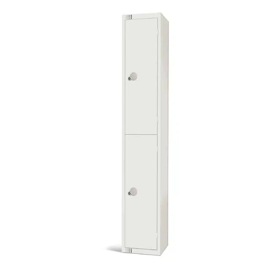 Elite Double Door Electronic Combination Locker White