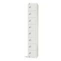 Elite Eight Door Manual Combination Locker Locker White