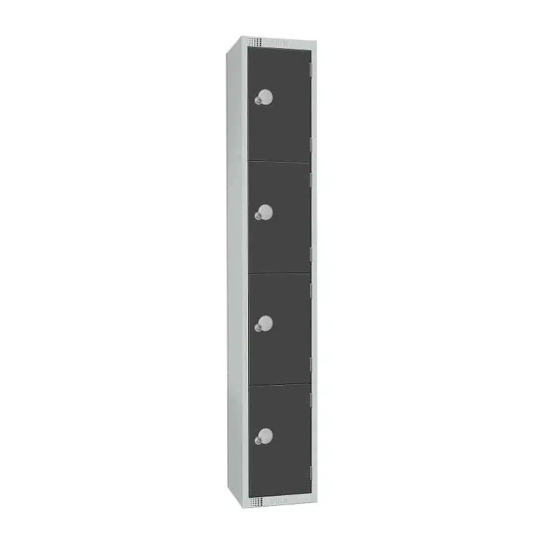 Elite Four Door Camlock Locker Graphite Grey