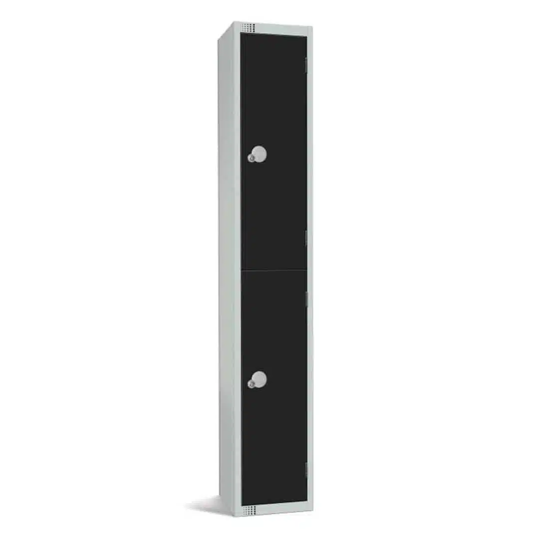 Elite Double Door Electronic Combination Locker Black