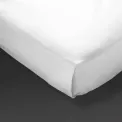 Mitre Comfort Percale Flat Sheet White Single