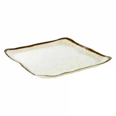 APS Stone Art Square Plate 330mm