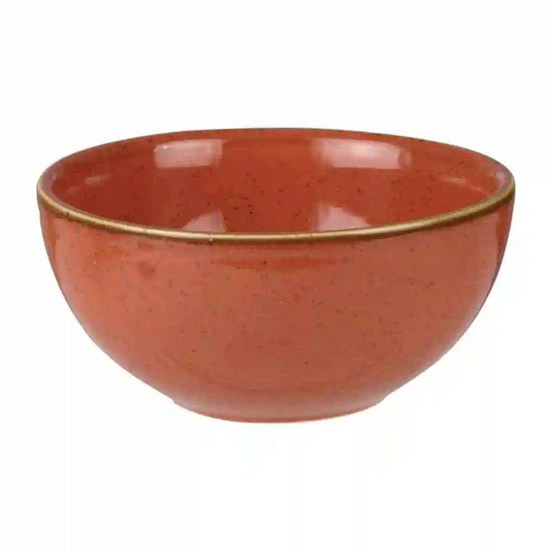 Churchill Stonecast Spiced Orange Soup Bowls 132mm