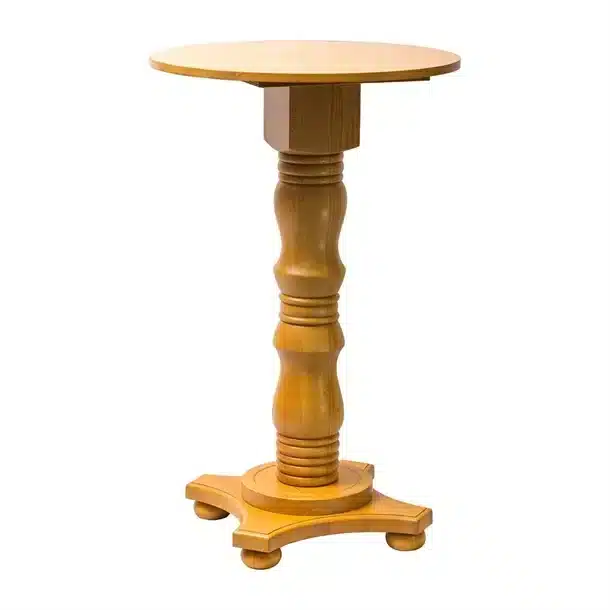 Islington Poseur Round Table Soft Oak