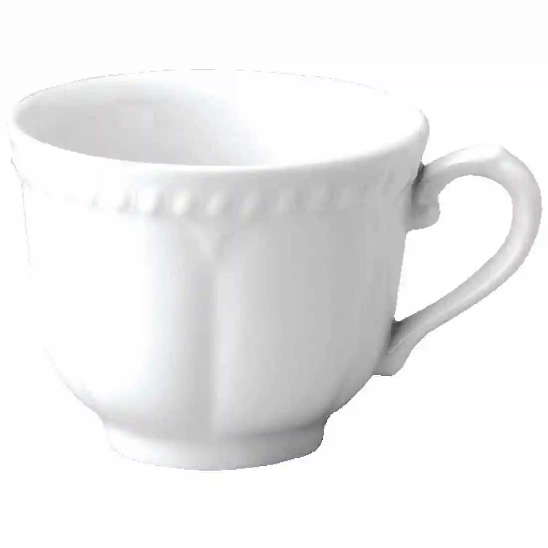 Churchill Buckingham White Elegant Tea Cups 220ml