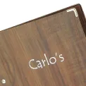 Wood-effect Menu Covers