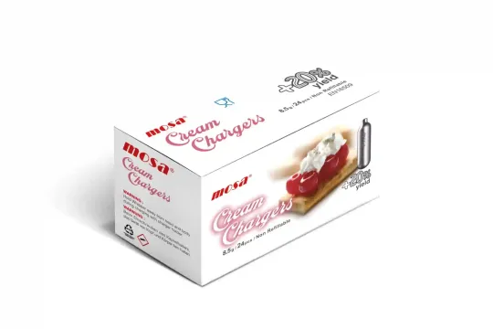 Mosa 8.5g Cream Charger Bulb 50 pack