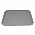 Kristallon Plastic Fast Food Tray Grey Large
