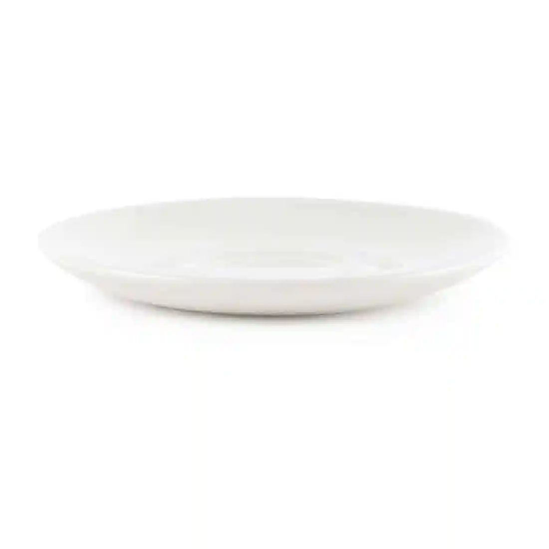 Churchill Plain Whiteware Saucers 160mm