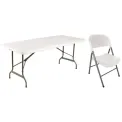 Special Offer Bolero 6ft Centre Folding Table with Six Folding Chairs