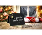 Christmas Bells Counter Top Tent Message Board