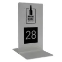 Aluminium Short Table Number - Smart Hospitality Supplies