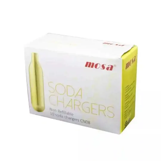Mosa Soda Chargers 360 pack