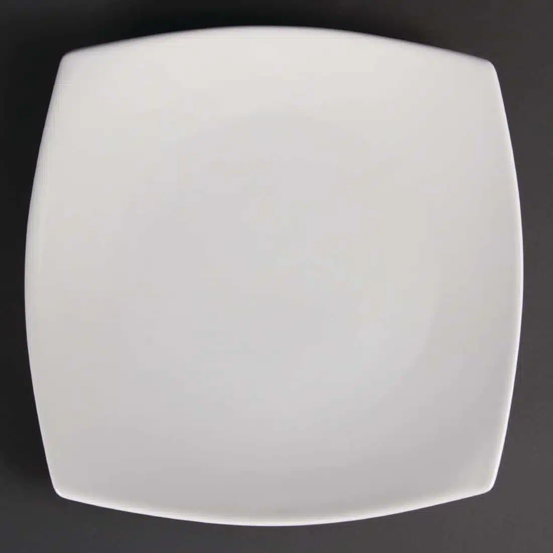 Olympia Whiteware Rounded Square Plates 240mm