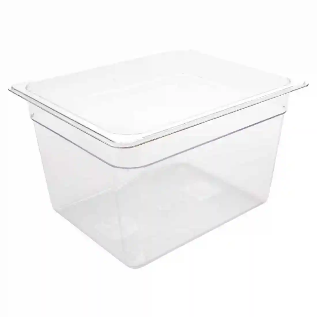 Vogue Polycarbonate 1/2 Gastronorm Container 200mm Clear