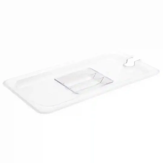 Vogue Polycarbonate 1/3 Gastronorm Lid Notched