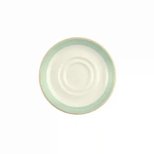 Steelite Rio Green Low Cup Saucers 165mm