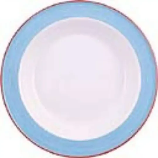 Steelite Rio Blue Soup Plates 215mm