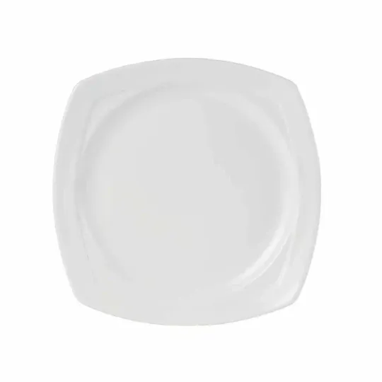 Steelite Simplicity White Harmony Square Plates 180mm
